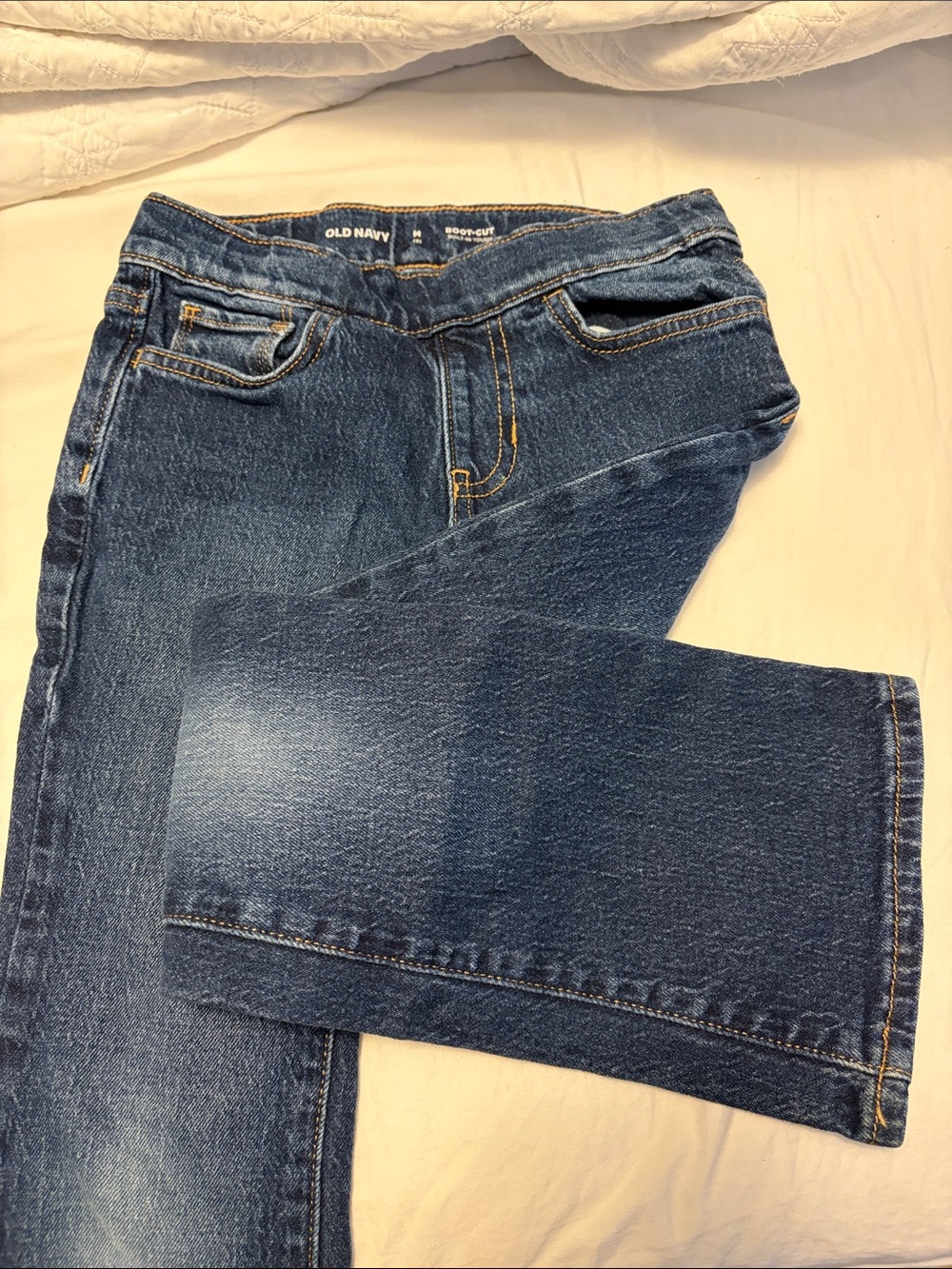 Old Navy Girls Blue Bootcut Denim Jeans